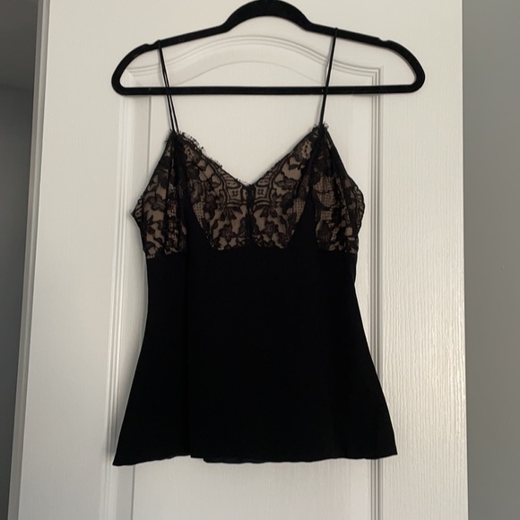 ALEXANDER MCQUEEN Lace And Silk Cami Top - Picture 7 of 10